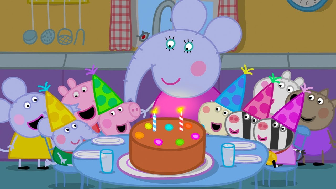 Festa di compleanno dell'elefante di Edmond | Peppa Pig Italiano Episodi completi