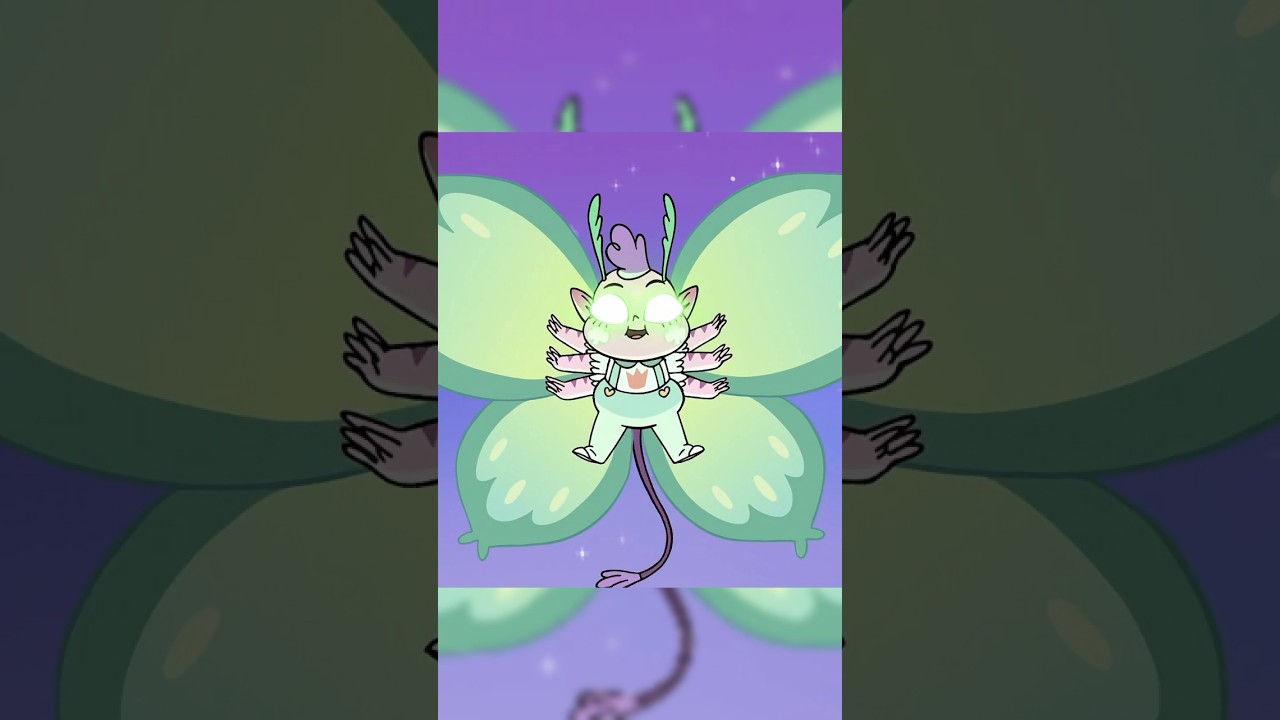 COOL Butterfly Transformations 🦋 #starvstheforcesofevil #animation #shorts