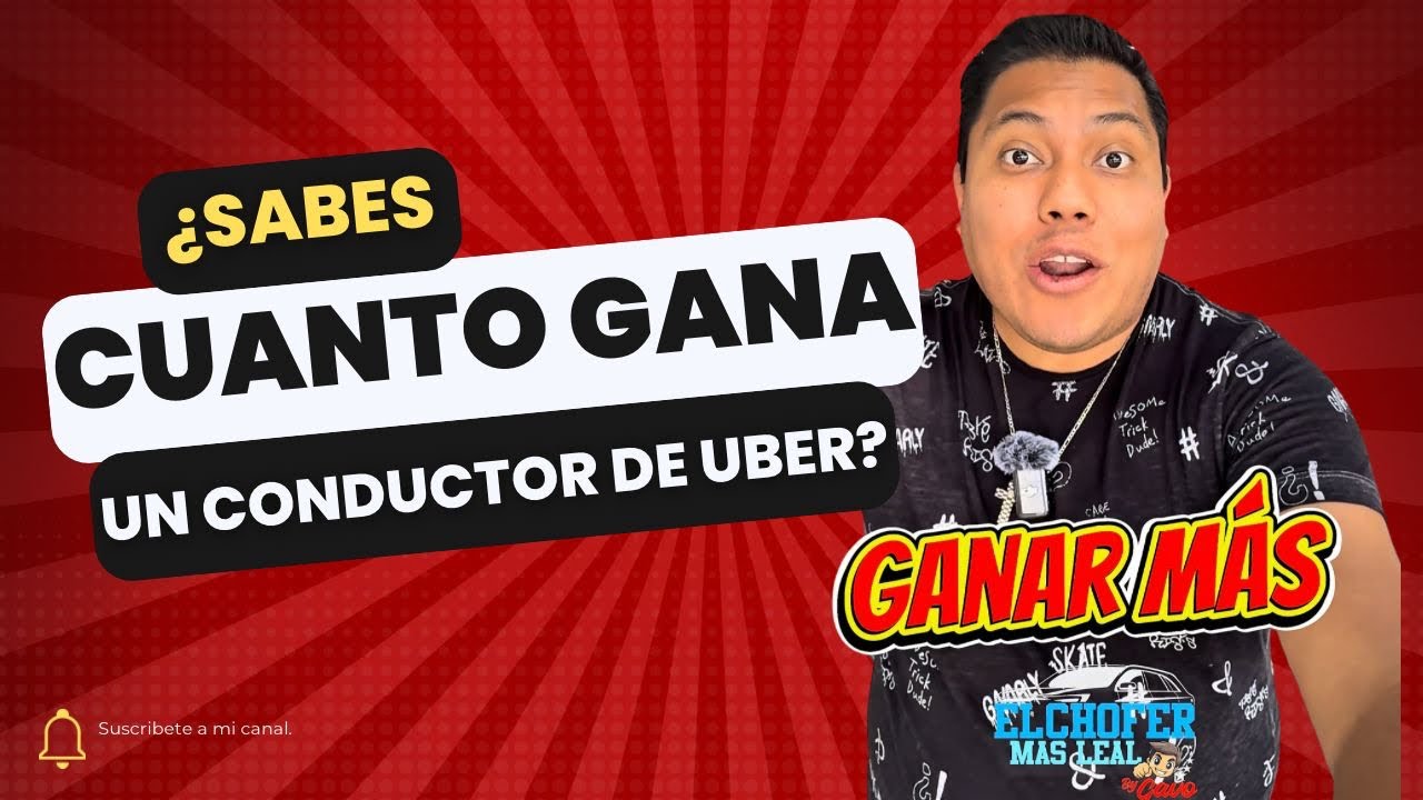 ¿Cuánto se gana como conductor Uber?