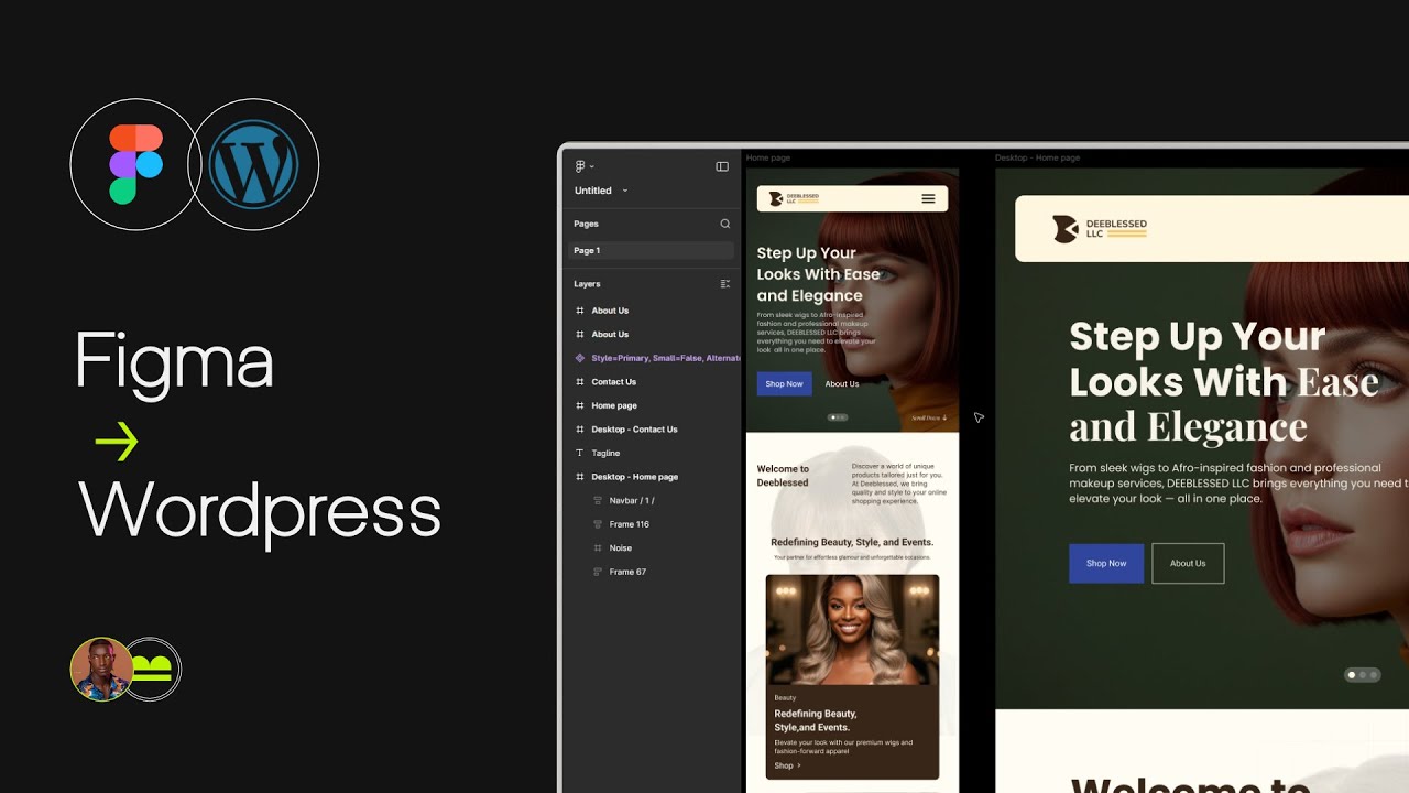 Figma to Bricks — Deeblessed Website Build  Global Components & Final Polish Ep 5