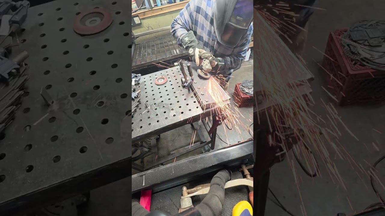 Fabrication of our DIY press brake 
