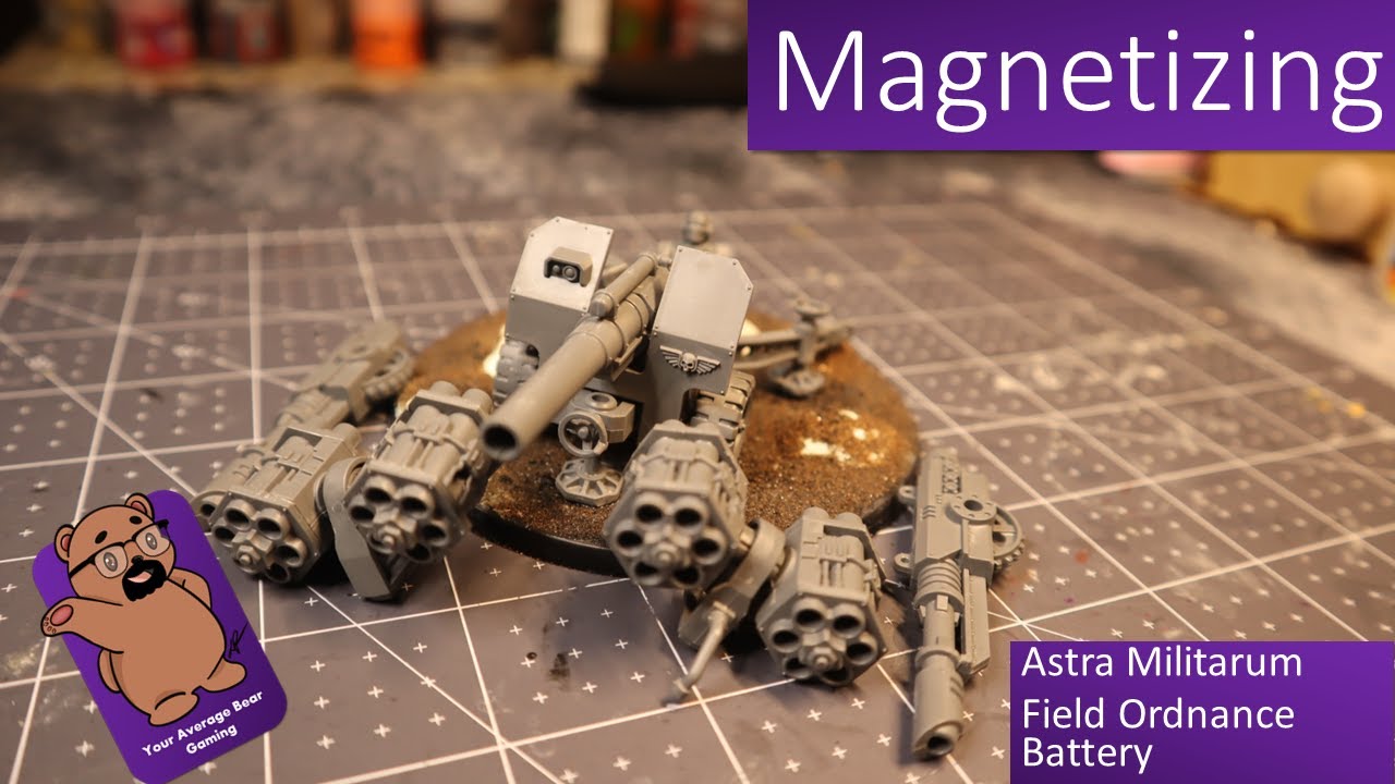 Don't magnetize the Field Ordnance Battery!