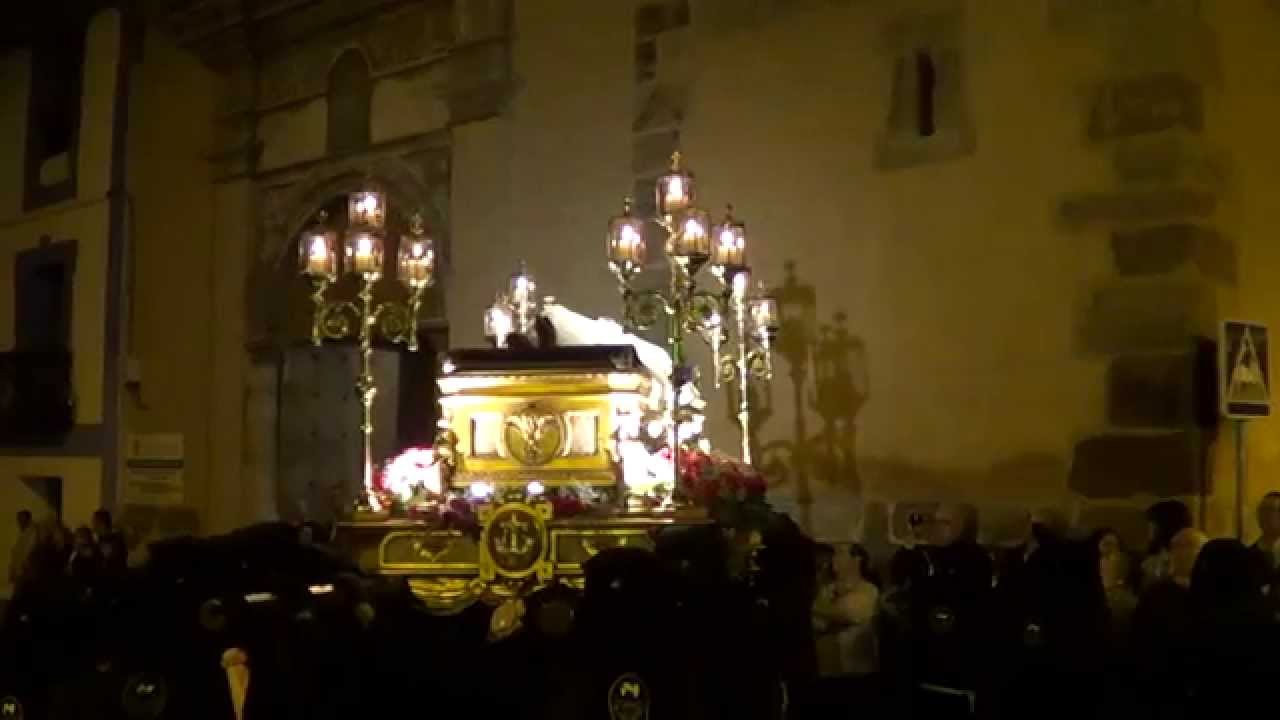 5.SEMANA SANTA 2015, MORATA DE JALÓN, PROCESIÓN DEL VIERNES SANTO, JOTA AL CRISTO YACENTE