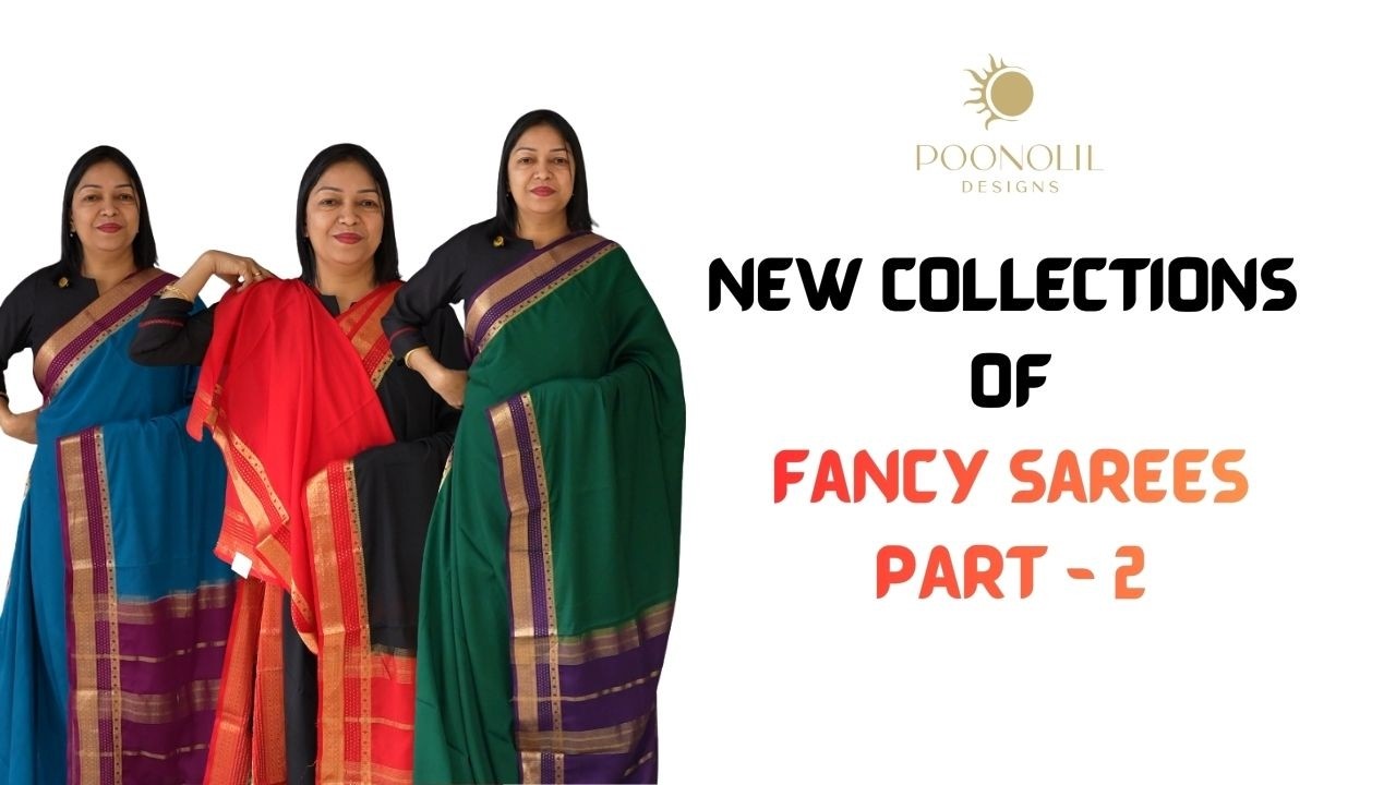 NEW COLLECTIONS OF SEMI SILK FANCY SAREES PART - 2