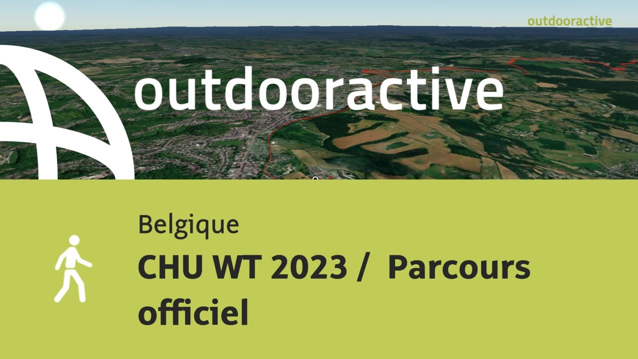 CHU WT 2023 /  Parcours officiel