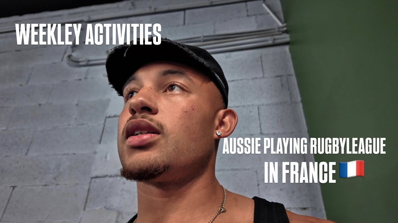 Mini vlog - Aussie playing rugbyleague in France 