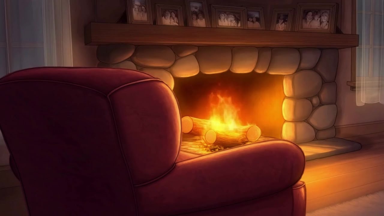 🔥 Classical Music & Fireplace | Relaxing Ambience for Sleep, Study & Reading | 1 hour peace