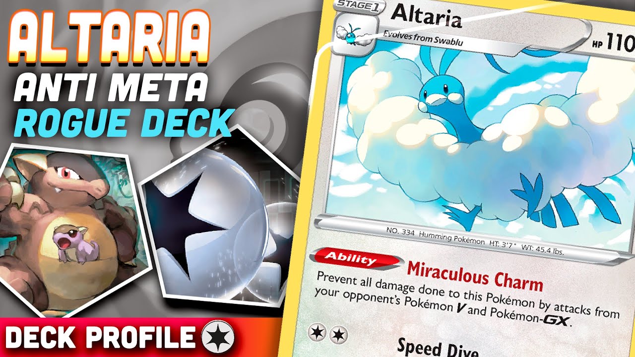ANTI META ROGUE DECK featuring ALTARIA from CHAMPIONS PATH! [Pokemon TCG Online]