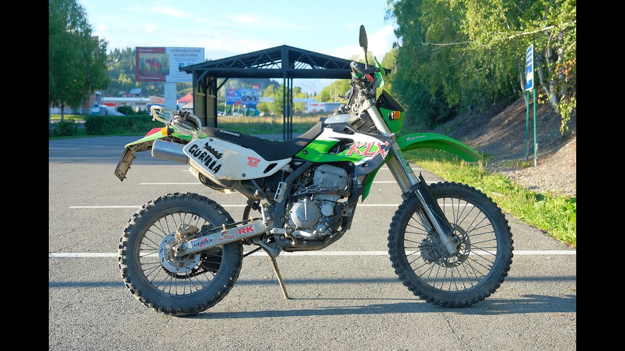 Kawasaki klx 250/300 1998г