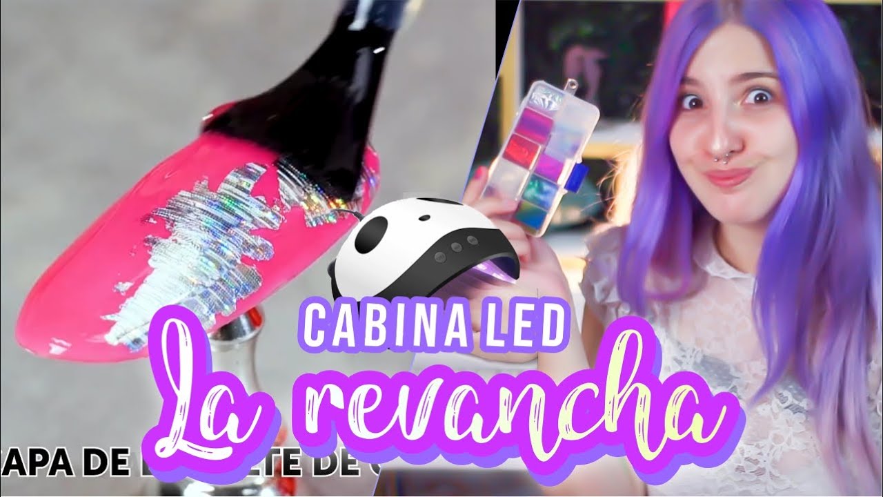 Pruebo OTRA VEZ la cabina led para uñas PERO BIEN y hago diseños de Ideas en 5 minutos... | Ann Look