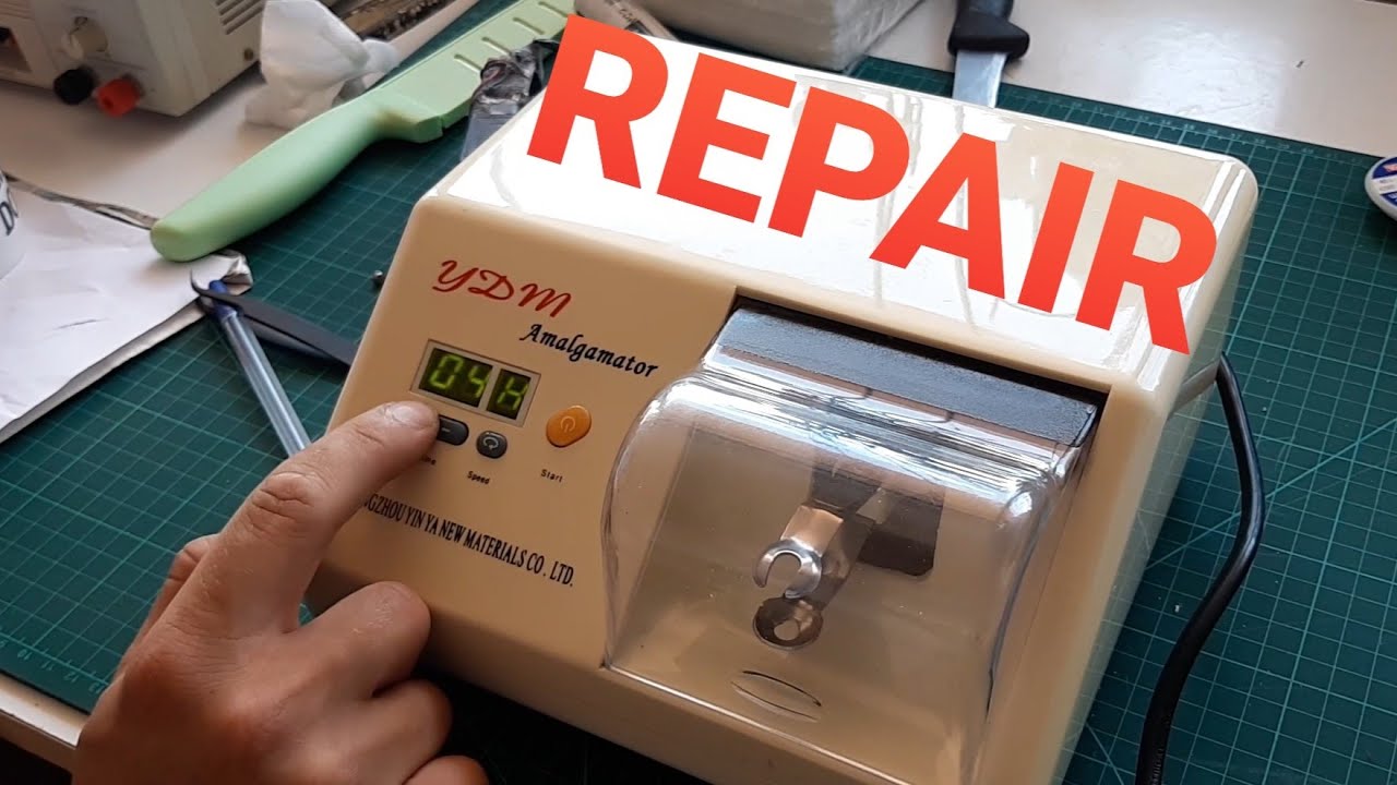 Amalgamator dentist tool repair.