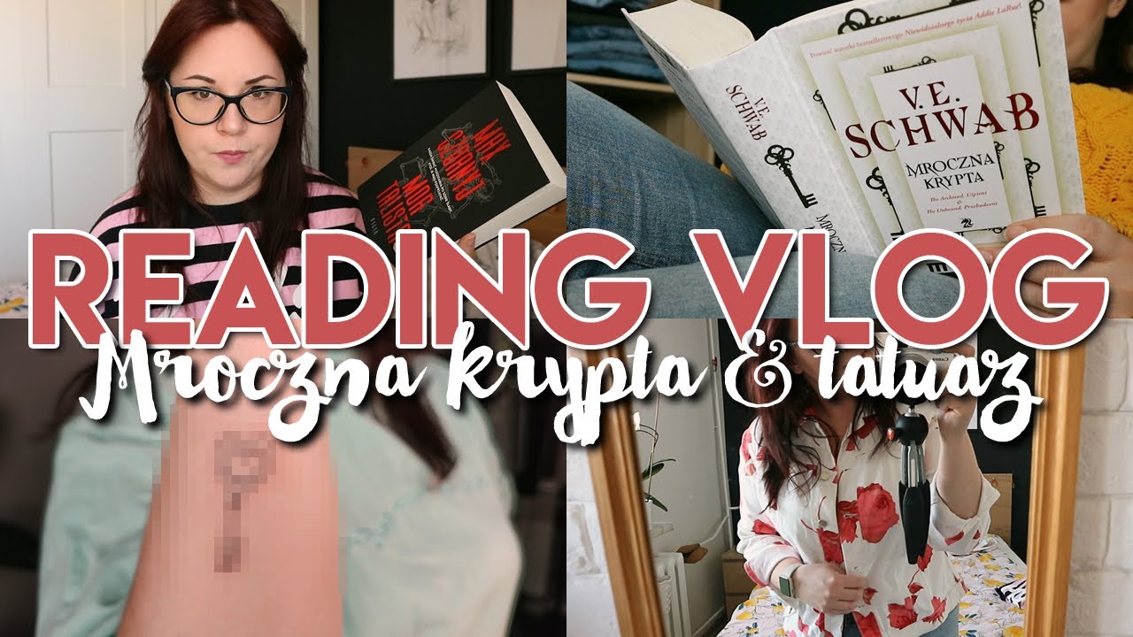 MORTALISTA CZORNYJA, MROCZNA KRYPTA I...KOLEJNY TATUAŻ?! | READING VLOG