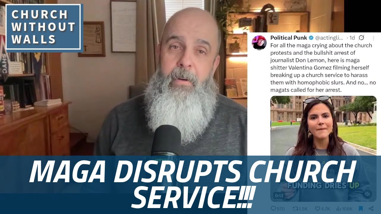 Что вы думаете о кандидате от движения MAGA, который сорвал церковную службу?