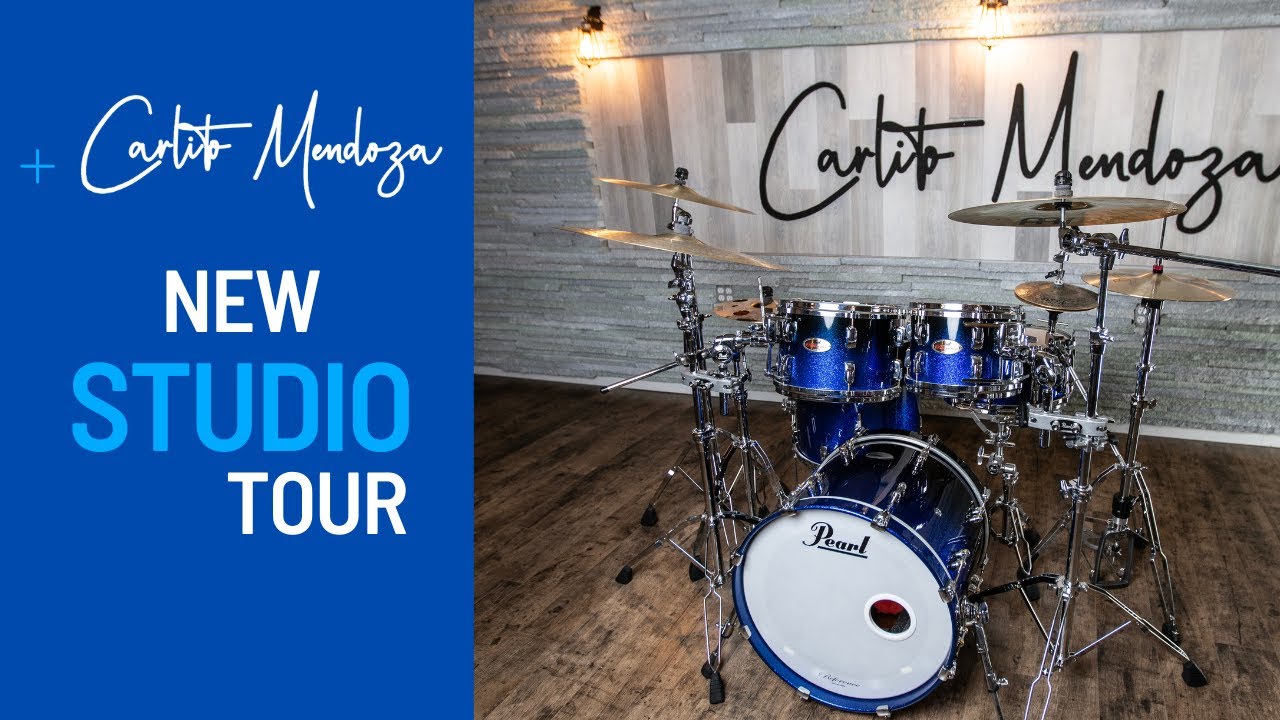 😮😮 Drum Studio Tour! WOW WHAT A CHANGE! 🤯🤯