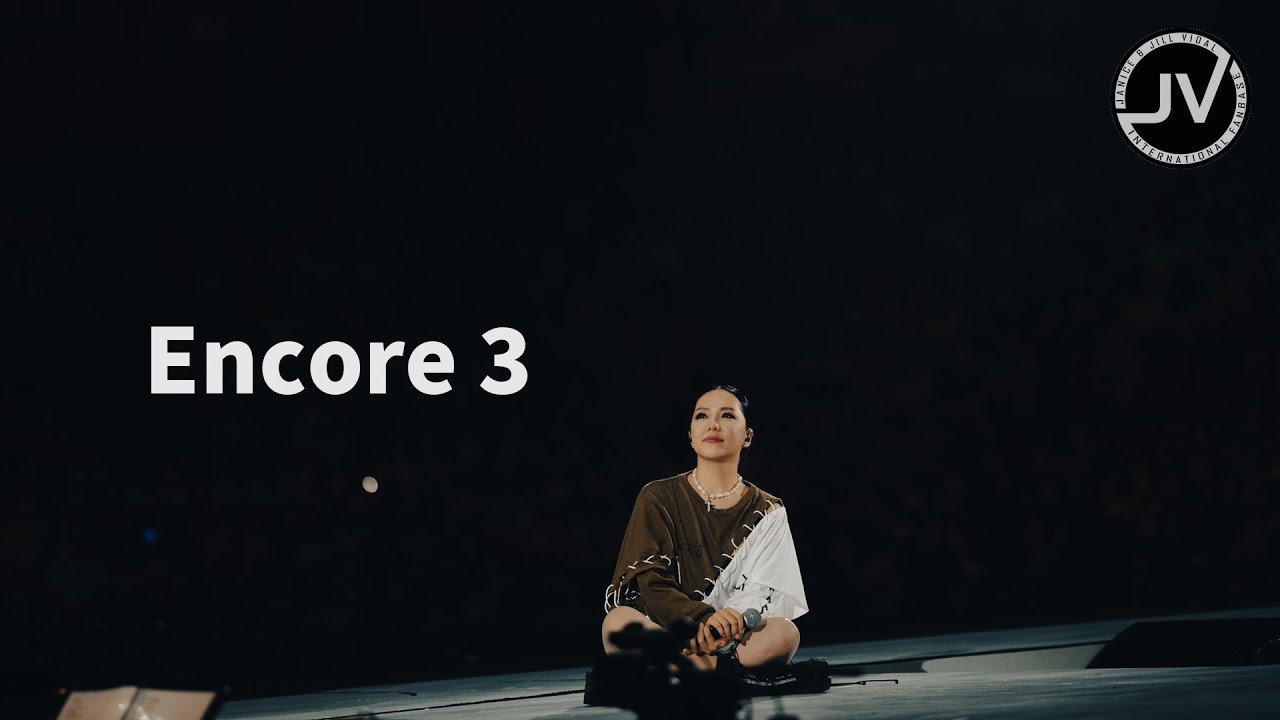 Janice Vidal 衛蘭 - 第3晚 突發 終極 Encore 3 在月台上等你 陰天假期 (FanCam 4K) @ Be Still Live 2022 演唱會 20220711