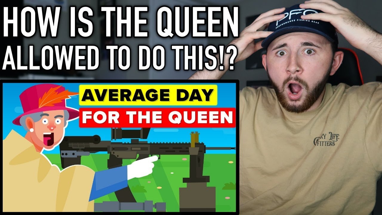 An Average Day in the Life of Queen Elizabeth II - American Reacts