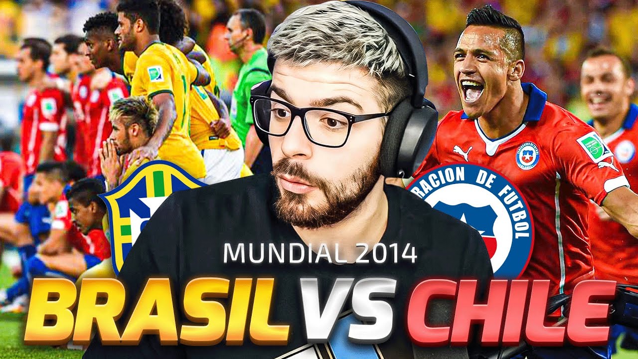 EL DÍA QUE CHILE CASI ELIMINA A BRASIL EN SU CASA Y DA EL BATACAZO. REACCIÓN BRASIL VS CHILE. 2014.