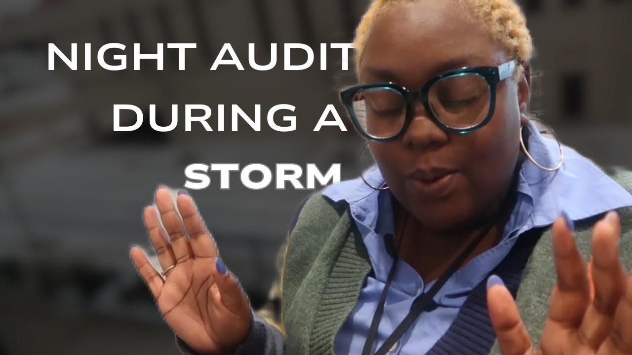 Chatty Night Audit Vlog | They Kept Me Here | NO, we don’t have GENERATORS | Winter Storm Advisory 