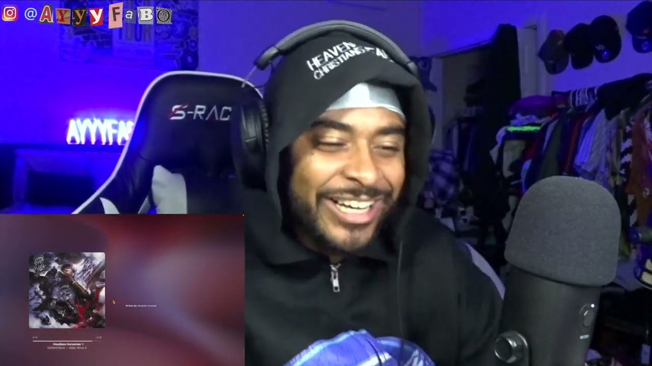 THE MAJESTIC MENACE IS BACK...AyyyFabo Reacts To Glokk40Spaz - 