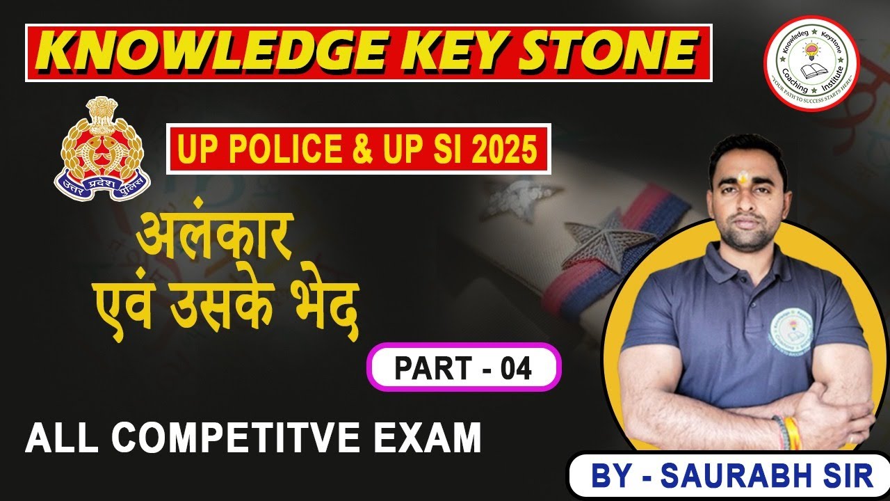 अलंकार और उसके भेद – काव्य सौंदर्य का आधार
 part 4  saurabh teotia26/06/2025