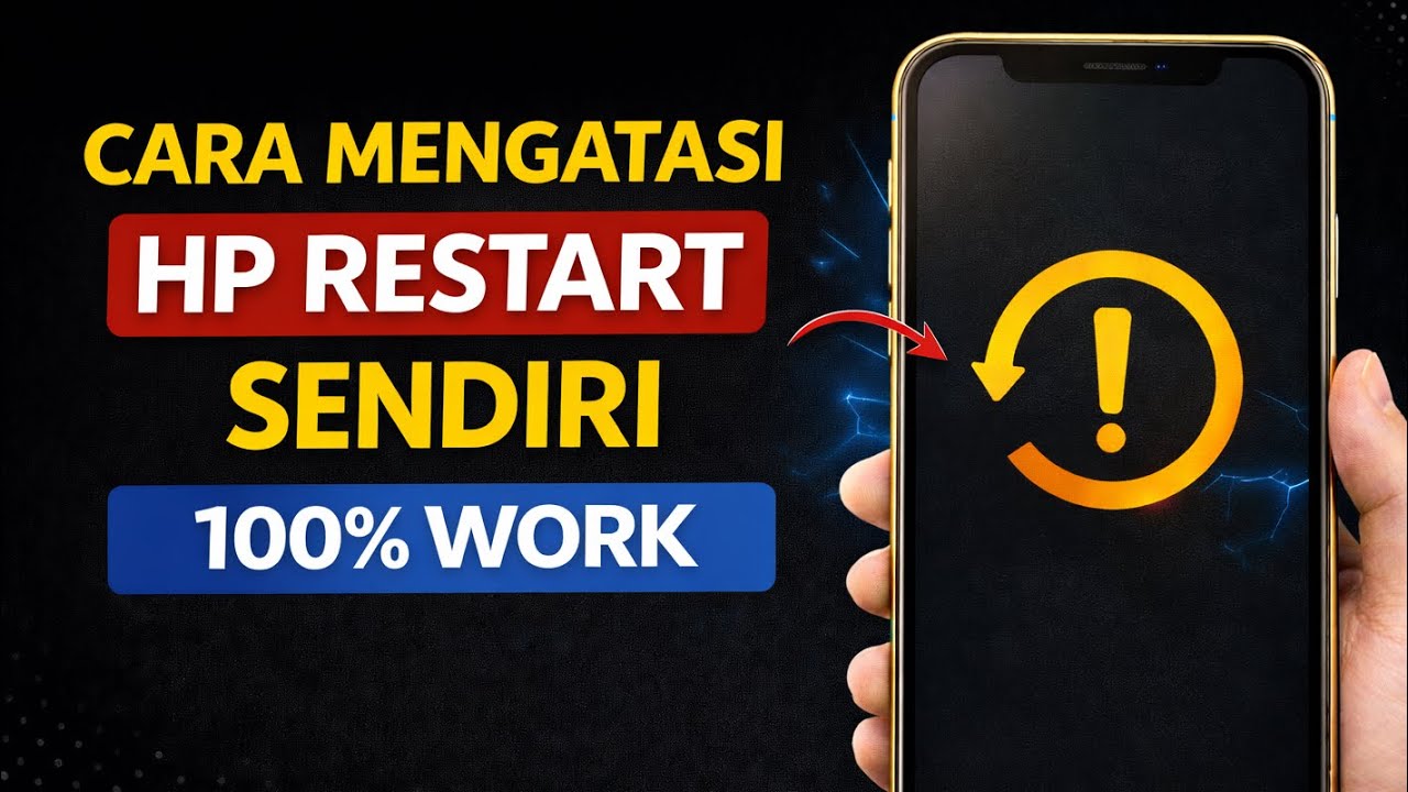 Hp kamu tiba-tiba Restart Sendiri?Begini solusinya 100% Work