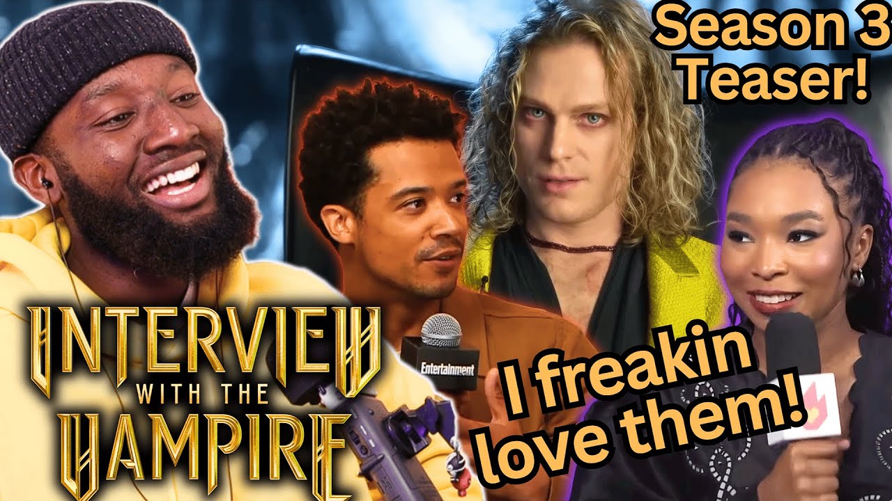 FrankFreezy Reacts to Season 3 Teaser, Cast Interviews, etc | Interview with the Vampire🩸