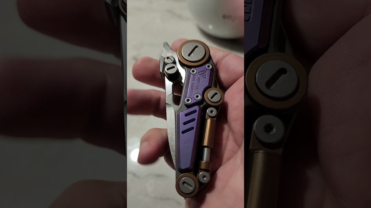 NOC KNIVES MT-22 Purple #edcknife #edc #collection #mt22 #nocknives