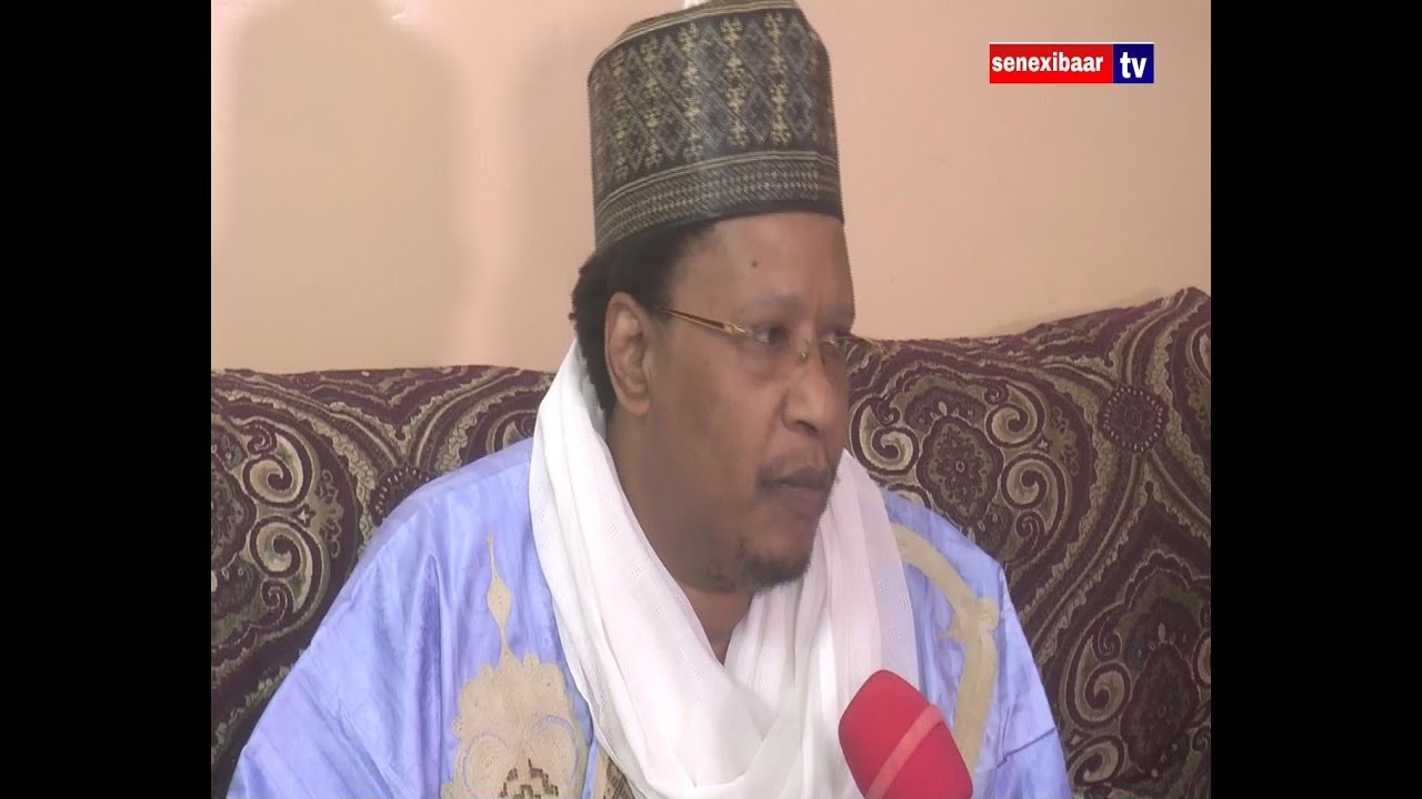 Déclaration de Thierno Cheikh  Tall et remerciements après la Ziarra de Thierno Mountaga Daha Tall