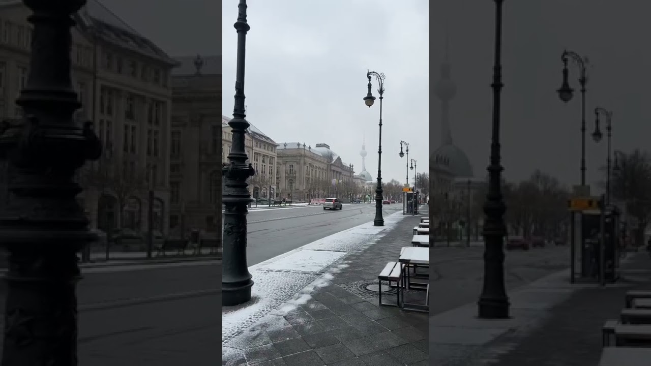 Berlin, du kannst soooo sch&ouml;n sein #schnee #berlin #liebe