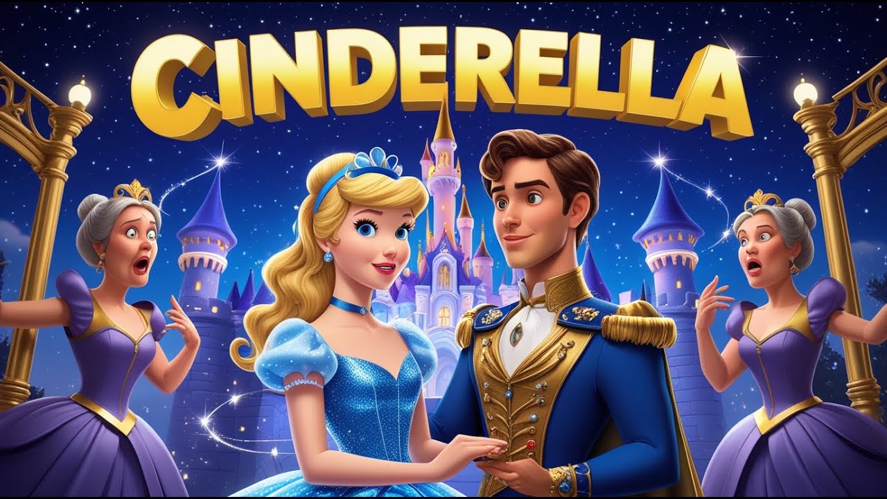 '' CINDERELLA ''  A Story of Poor Girl | Fantasy Stories For Kids | English Story