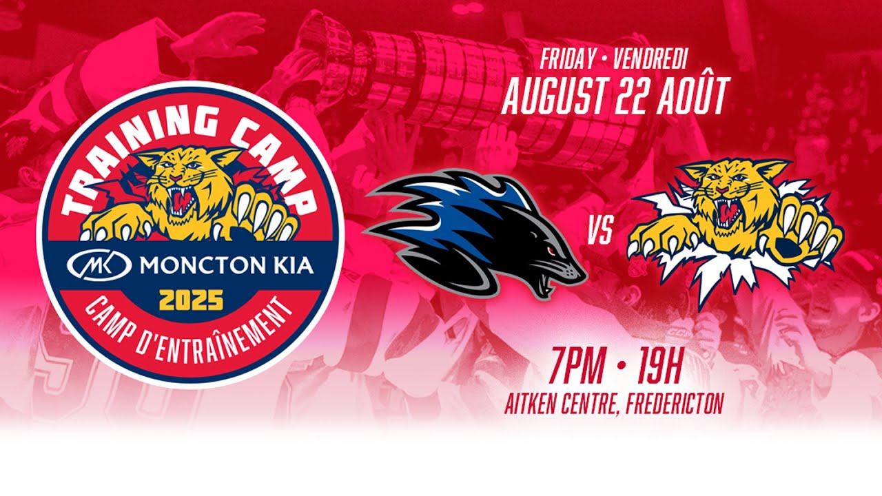 Moncton Wildcats vs. Saint John Seadogs - QMJHL Pre-Season Action Friday August 22, 2025