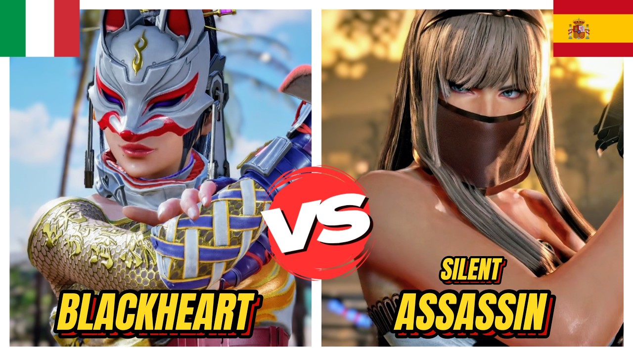 Tekken 8 ▰ BLACKHEART (Kunimitsu) Vs SILENT ASSASSIN (Nina) ▰ INSANE Matches!