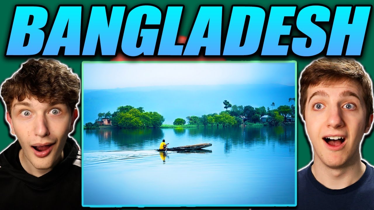 Americans React to Beautiful Bangladesh: Land of Rivers