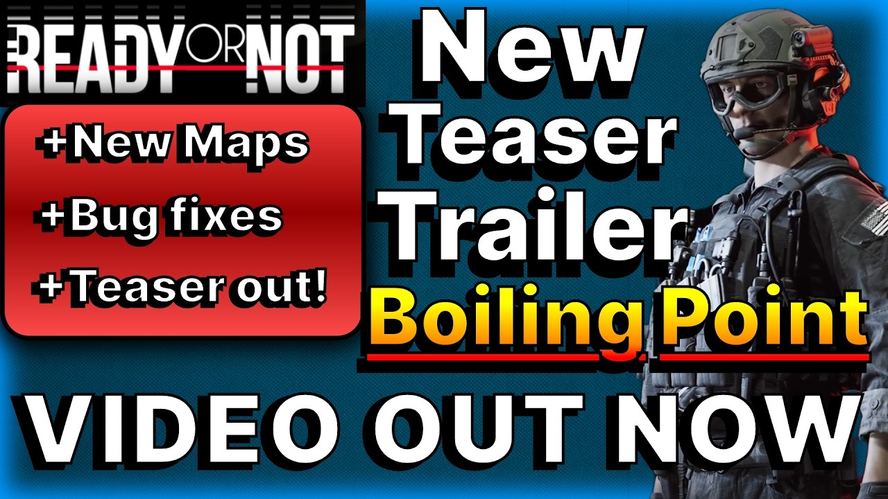 Ready or Not | New Teaser Trailer is out | New maps!