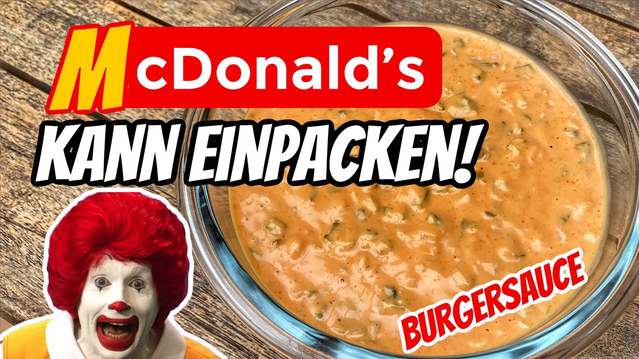 Beste Sauce für Burger , Hot Dog & Sandwich - schnell mal selber gemacht!