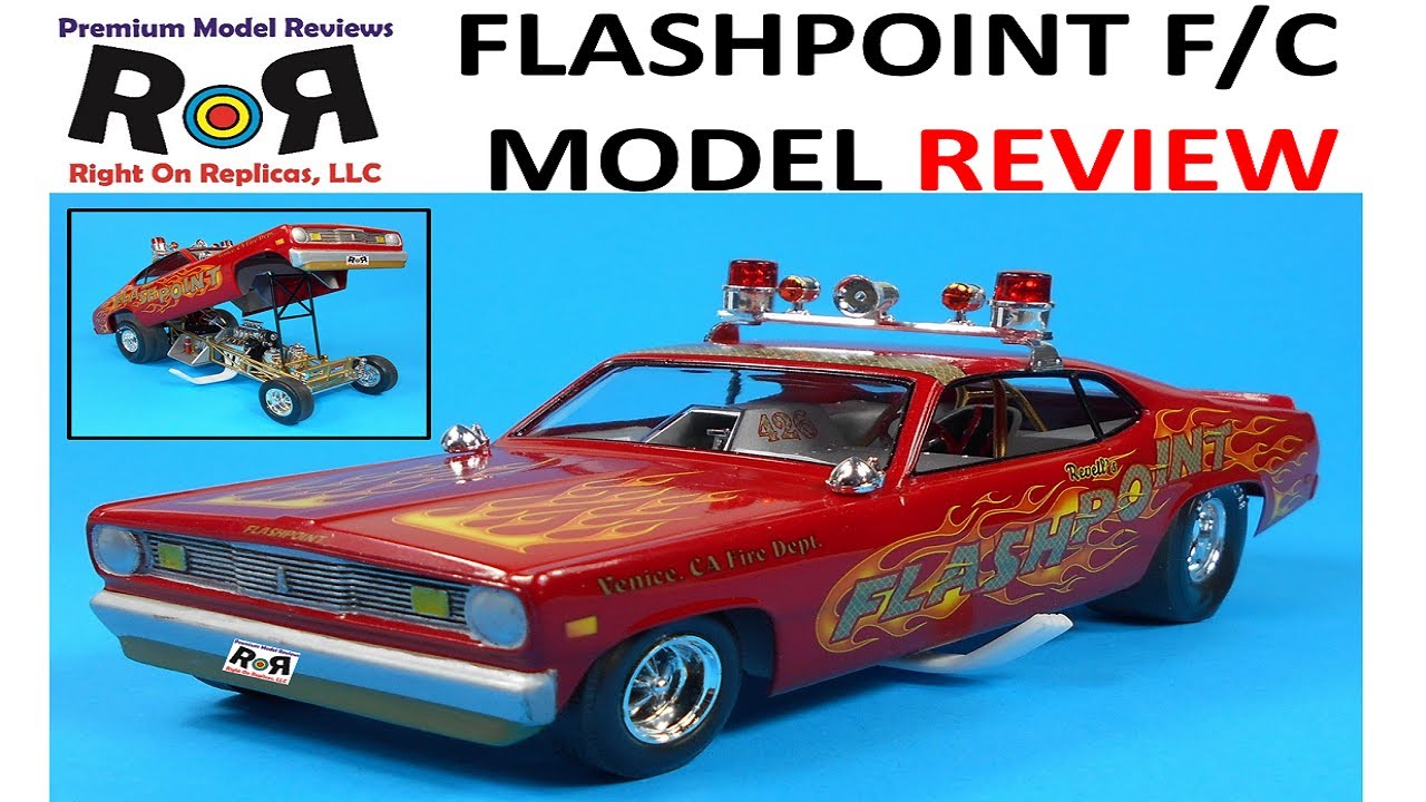 1970 Plymouth Duster Funny Car 1:24 Scale Revell 4528 -Model Kit Build & Review