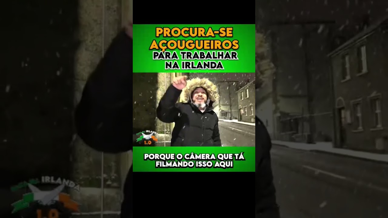 🚨PROCURA-SE AÇOUGUEIROS PRA TRABALHAR NA EUROPA!!