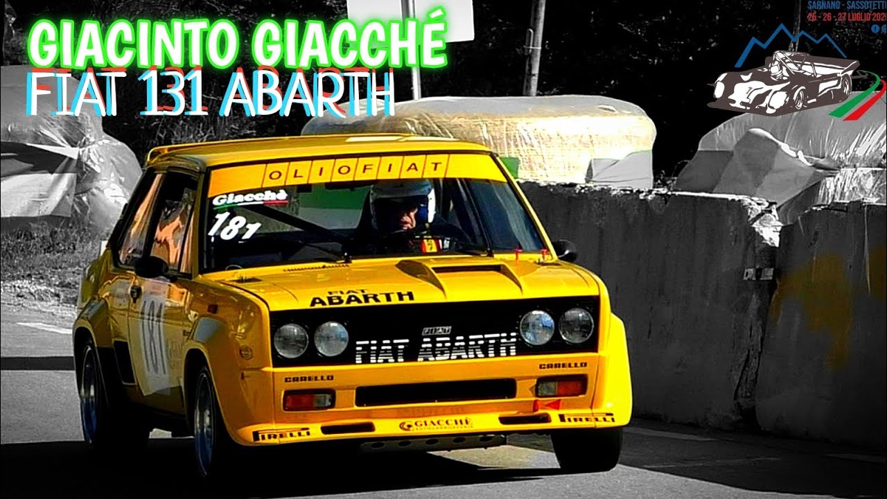 34' Trofeo Lodovico Scarfiotti 2025 || Giacinto Giacchè || Fiat 131 Abarth
