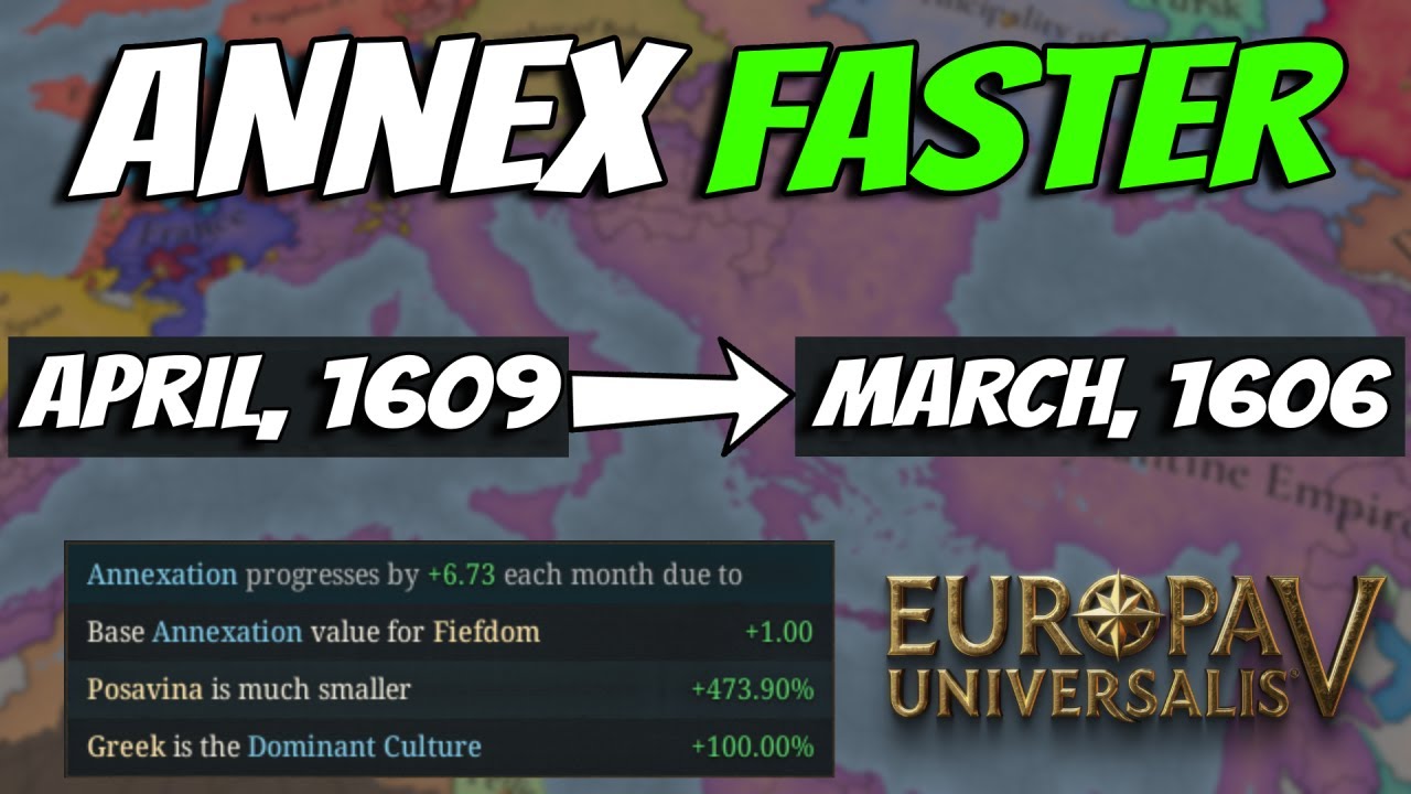 How to Annex Subjects FAST in EU5 (Subject Annexation Guide)