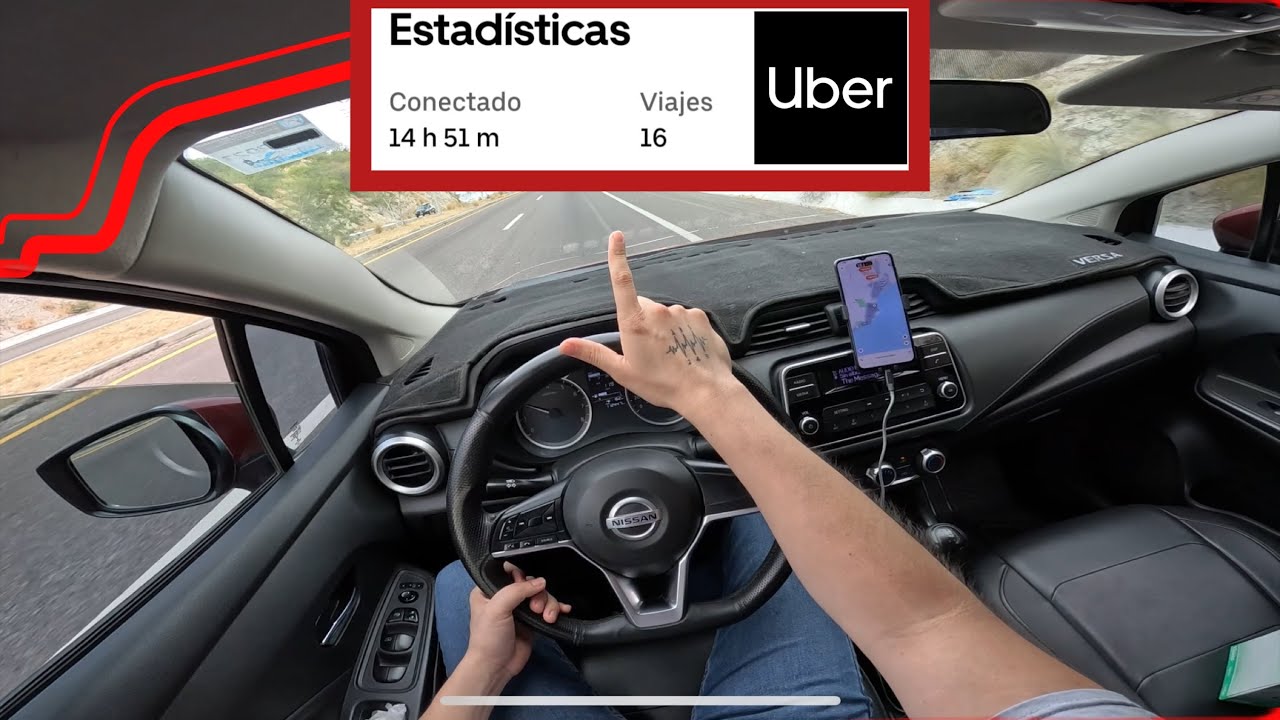 🟥¿COMO es un DIA MALO en Uber en 2024?🥵 | POV