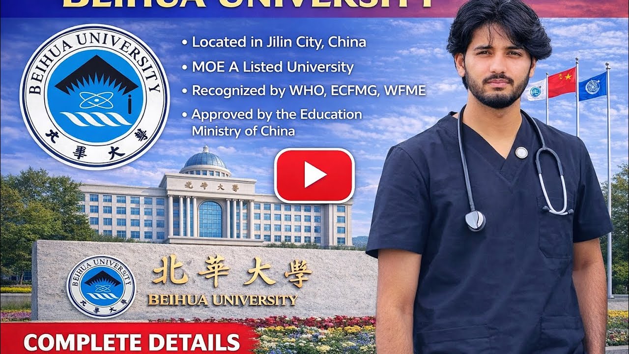 🎓 MBBS Admission in Beihua University 🇨🇳 | Complete Guide 2026 | Fees, Eligibility, scholarships 