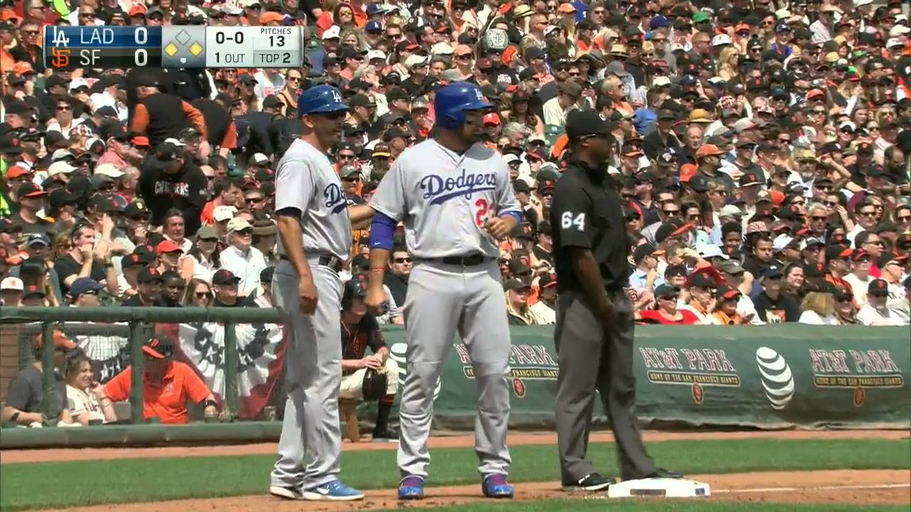 Giants vs. Dodgers 04.07.2016 [Full Game HD]