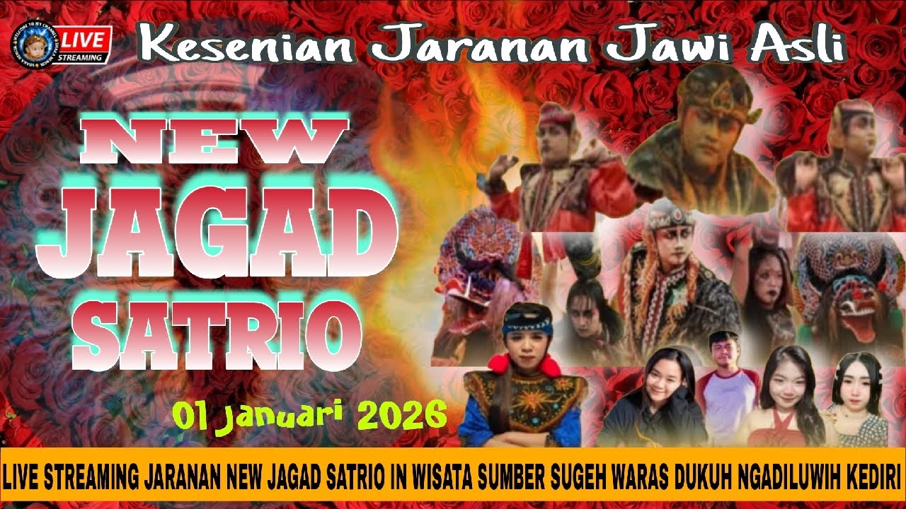 LIVE JARANAN NEW JAGAD SATRIO X DN AUDIO  IN WISATA SUMBER SUGEH WARAS NGADILUWIH KEDIRI
