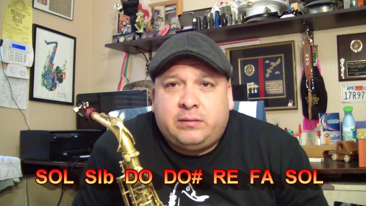 IMPROVISACION USANDO ESCALAS BLUES Y PENTATONICAS  (SAX ALTO) - SANTIAGO PACHECO
