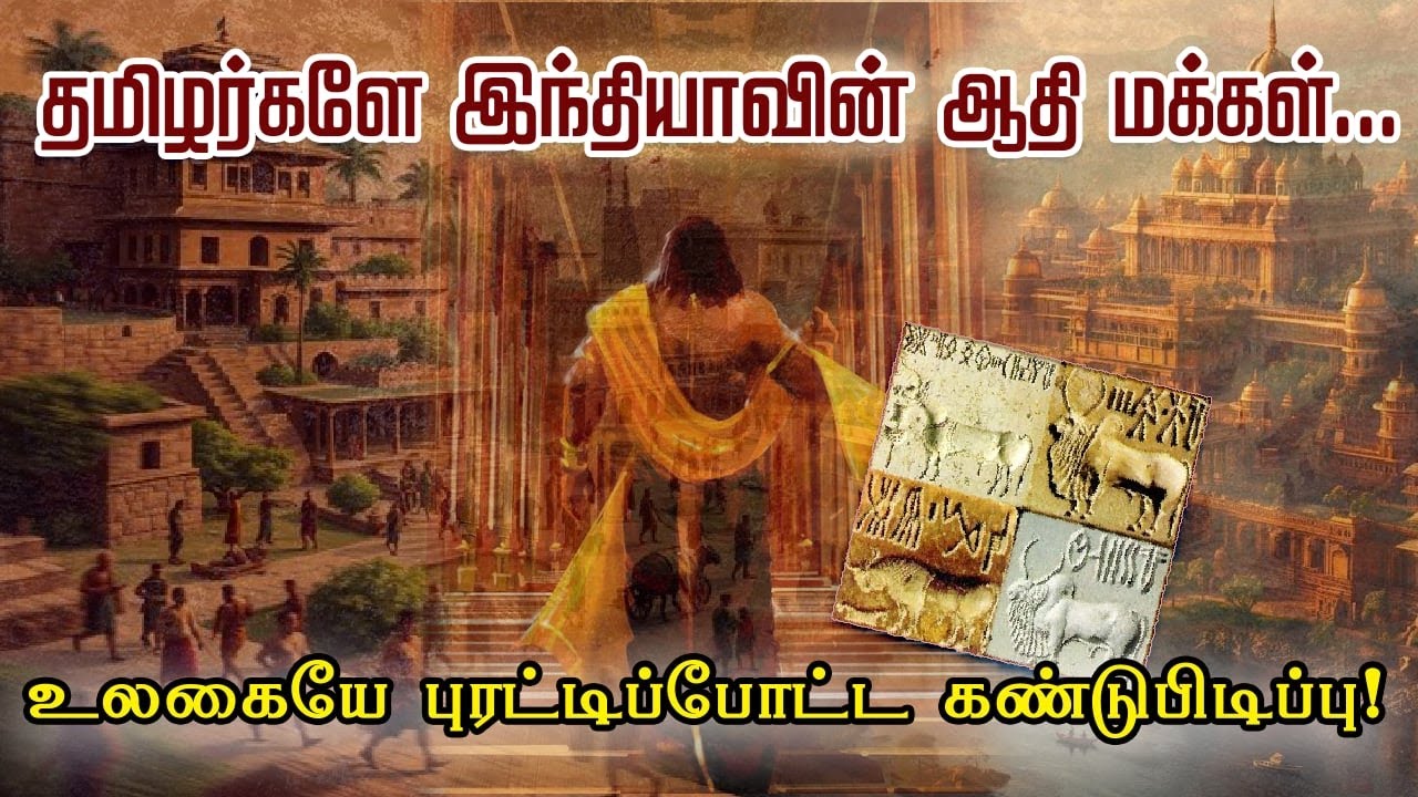 தமிழர்கள் தான் ஆதி மக்கள்... கண்டுபிடிப்பு சொல்வது என்ன? | Indus Valley | Tamils | Ancient Tamil