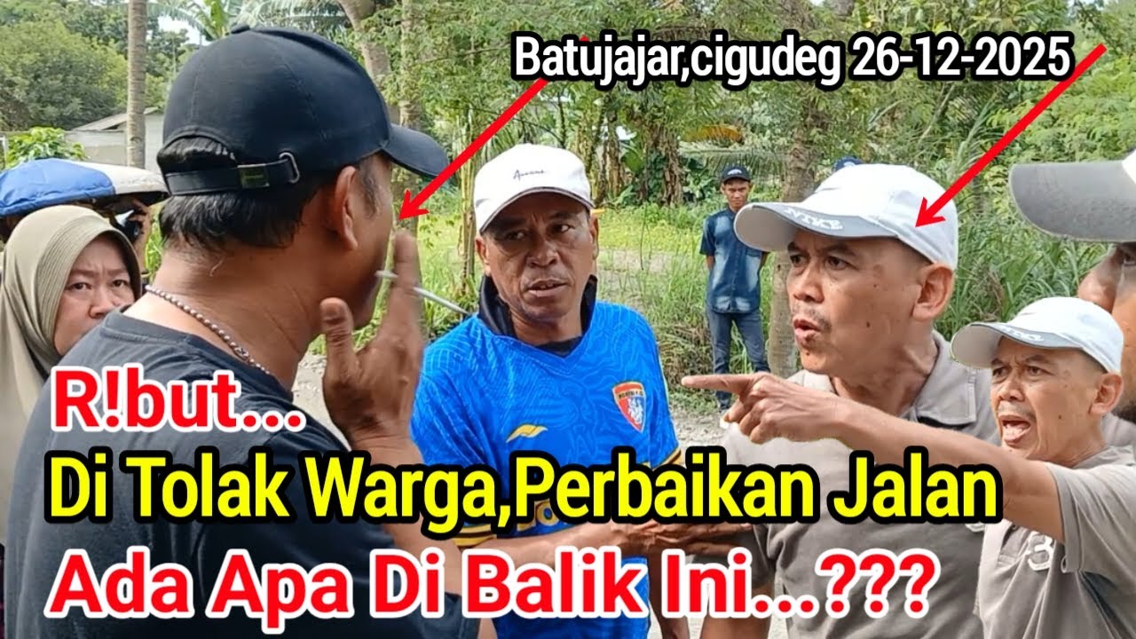 R!BUT‼️DI TOLAK WARGA,PERBAIKAN JALAN,ADA APA DI BALIK INI.?