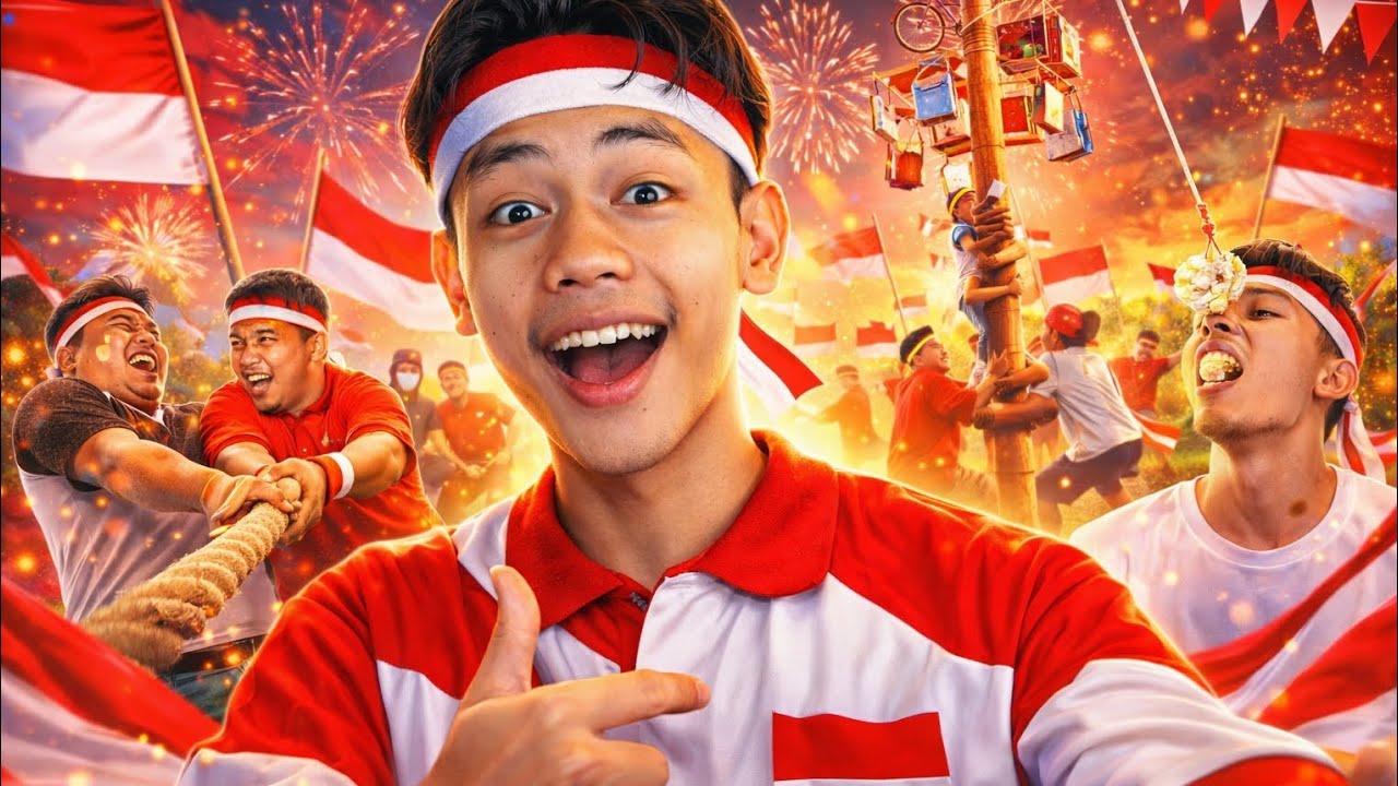 Merayakan hari kemerdekaan Republik Indonesia yang ke-80
