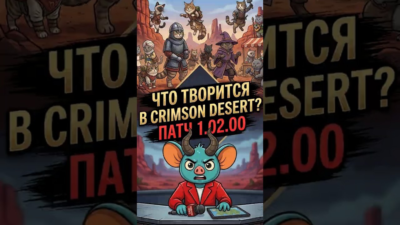 ОБНОВЛЕНИЕ 1.02.00 в Crimson Desert #crimsondesert