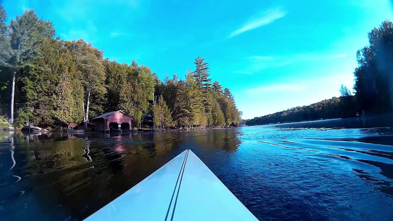 Adirondack rowing scenery - Lake Flower to Oseetah Lake