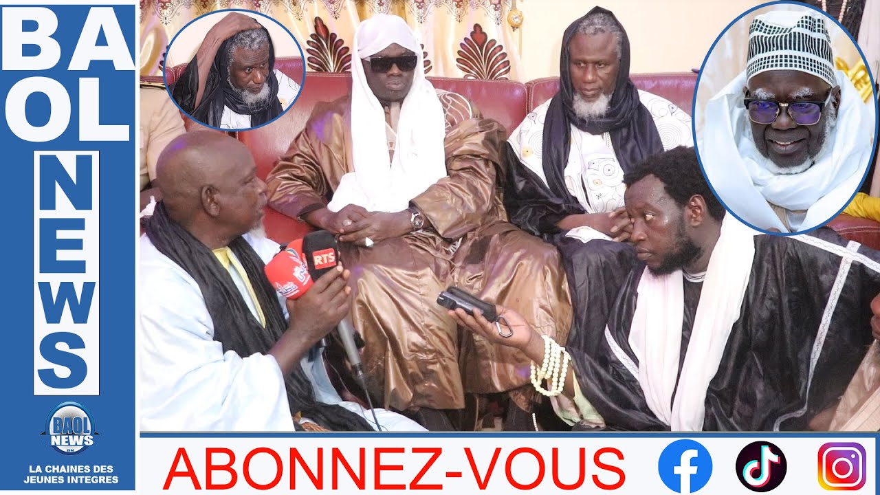 Gamou Ndiambour Sine 2023 - La Délégation de S. Mountakha Mbacké chez S. Cheikh Ndiguel Sène ....